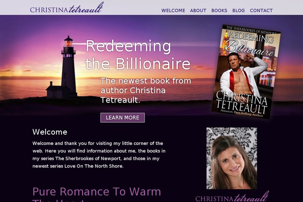 christinatetreault.com site used Christina