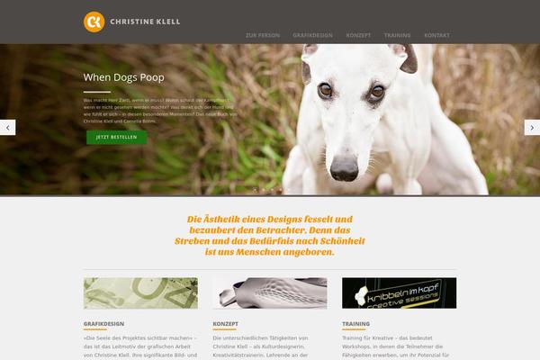 christine-klell.com site used Lucidpress2