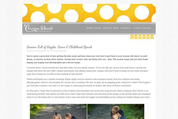 Headway theme site design template sample
