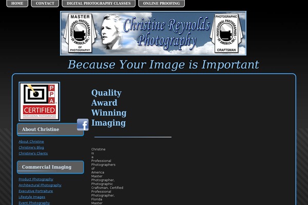 christinereynolds.com site used Christiner27