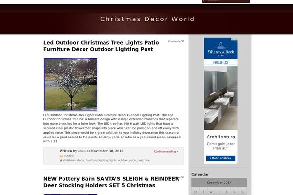 Default theme site design template sample