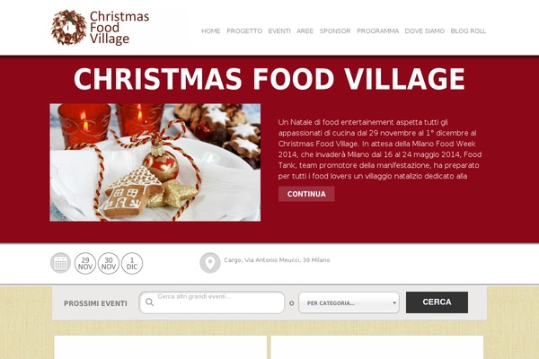 christmasfoodvillage.com site used Januas