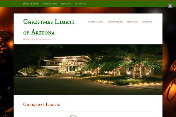 christmaslightsofarizona.com site used Christmas-sweets