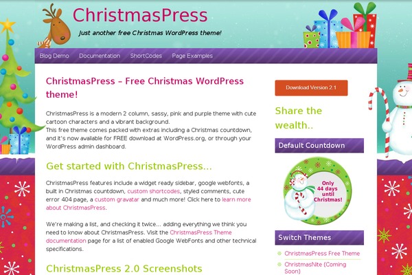 christmaspress.com site used ChristmasPress