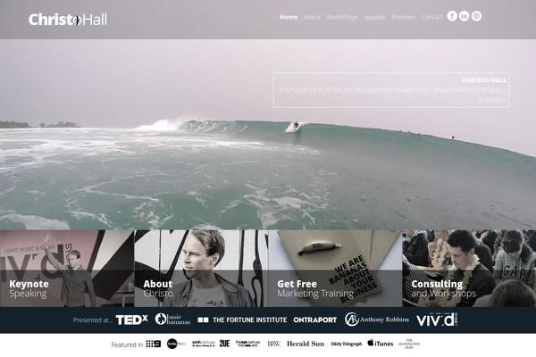 christohall.com site used Christo