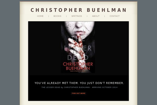 christopherbuehlman.com site used Christopherbuehlman