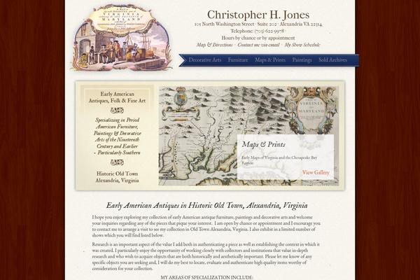 christopherhjones.com site used Christopherhjones