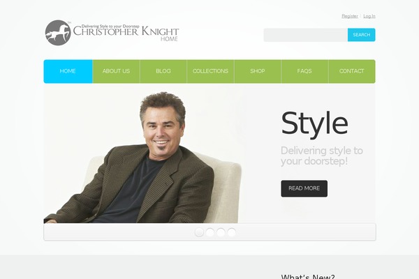 Story theme site design template sample