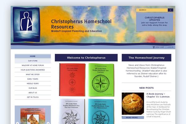 christopherushomeschool.org site used Christopherus
