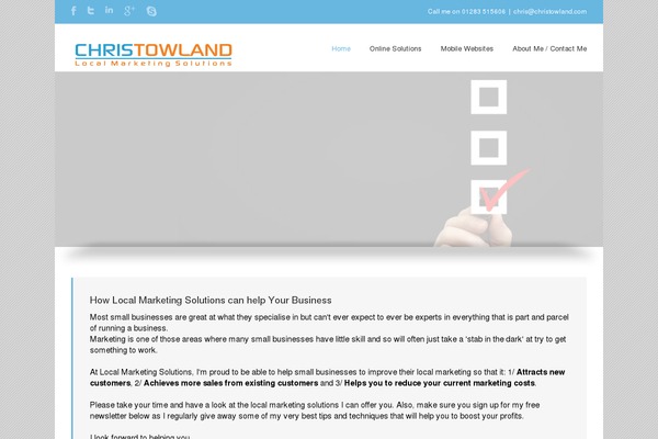 christowland.com site used Thrive