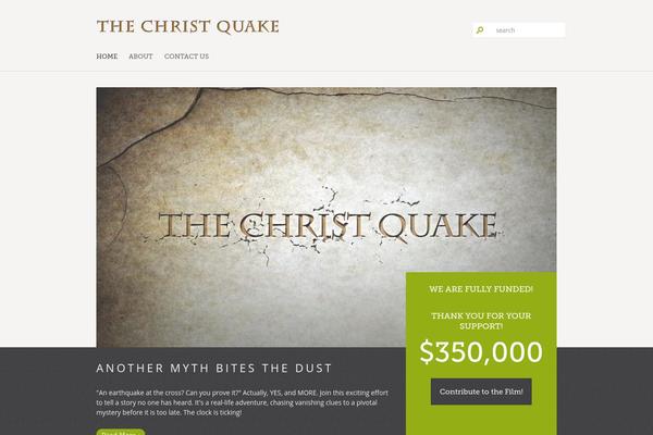 christquake.com site used Nature