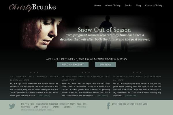 christybrunke.com site used Cbrunke