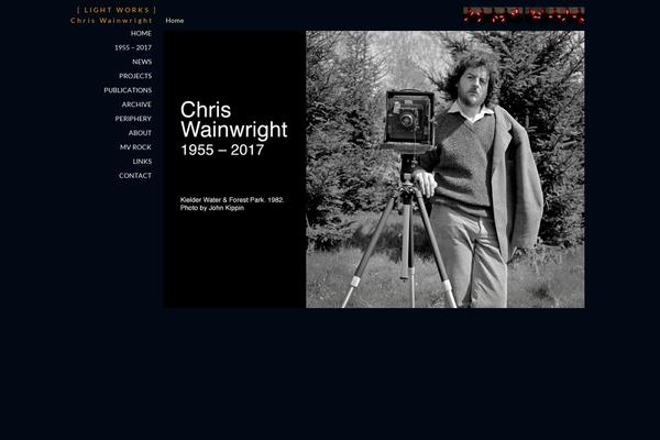 chriswainwright.com site used Cw