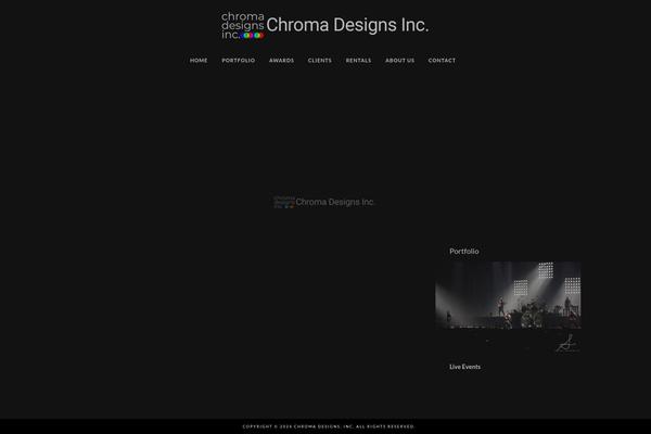 Kinetika theme site design template sample