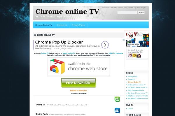 chromeonlinetv.com site used Engineering and Machinering