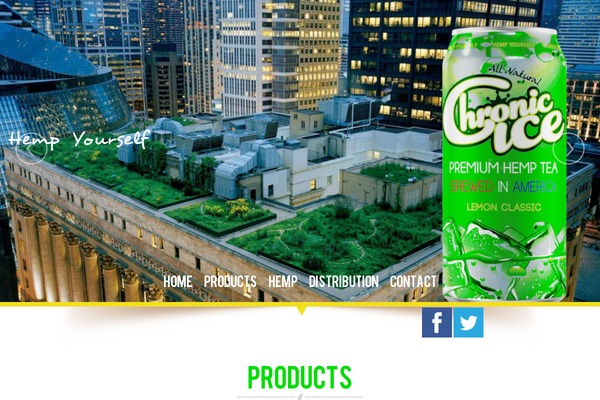 chronicicetea.com site used Naturewptheme_v1.5