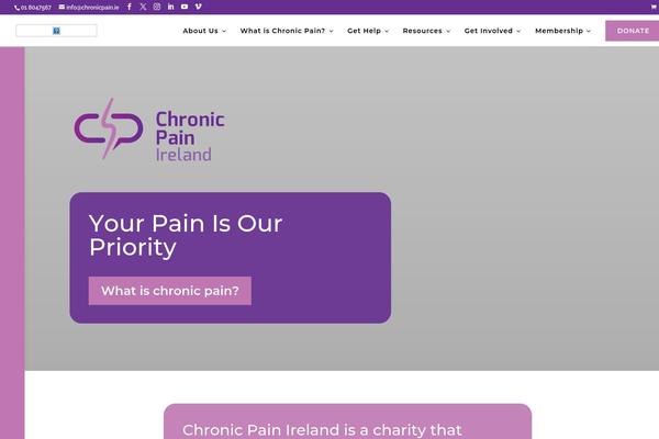 chronicpain.ie site used Chronic-pain-ireland