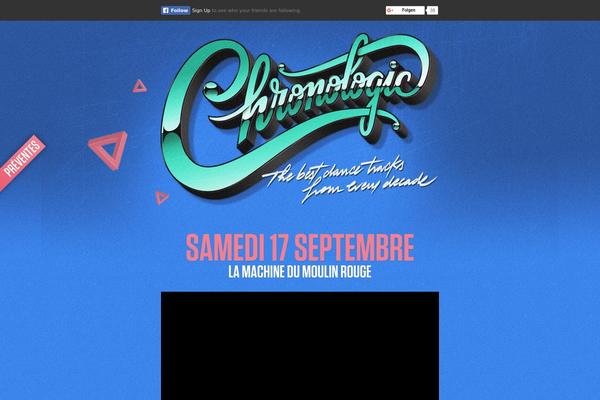 chronologic-soiree.com site used Chronologic