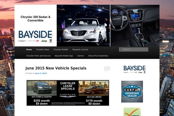 Twenty Eleven theme site design template sample