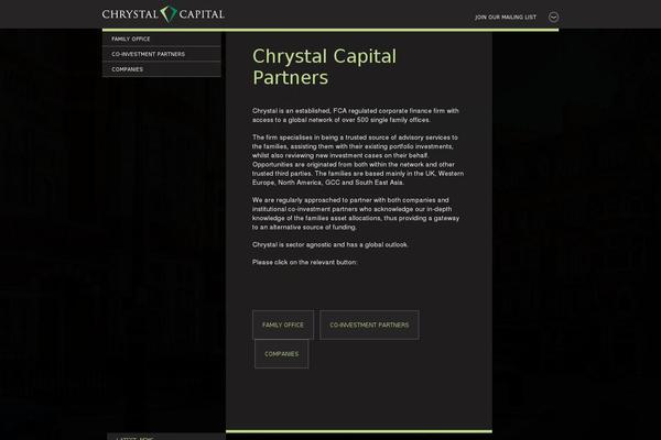 chrystalcapital.com site used Responsivetheme