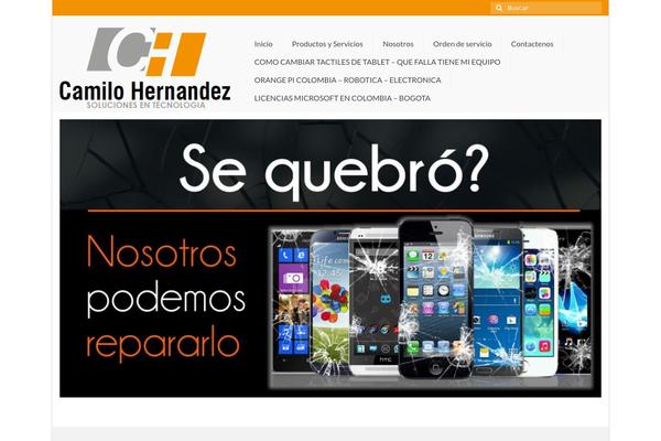 Virtue theme site design template sample