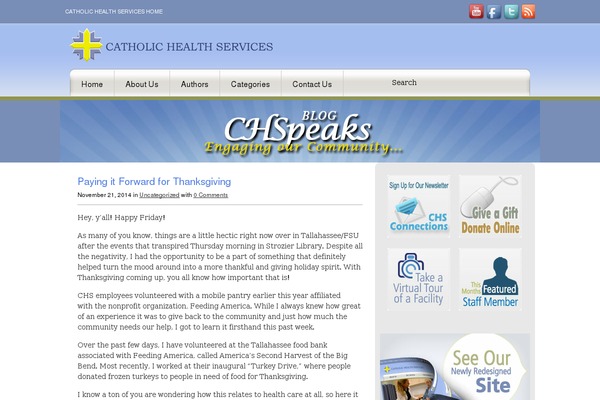 chspeaks.com site used Standardtheme_260