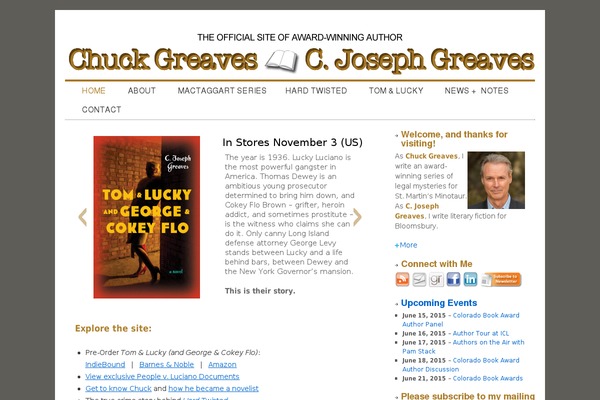 chuckgreaves.com site used Chuckgreavestwo