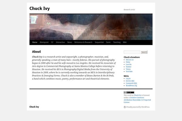 chuckivy.com site used Chuckstheme