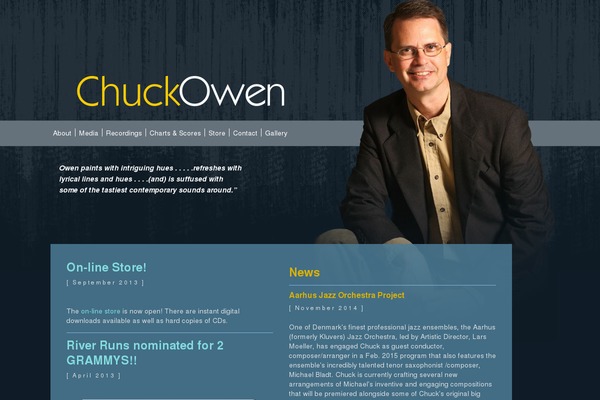 chuckowen.com site used Owen