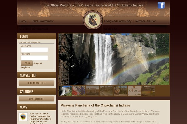chukchansi theme websites examples