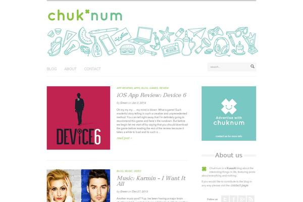 chuknum.com site used Airwp
