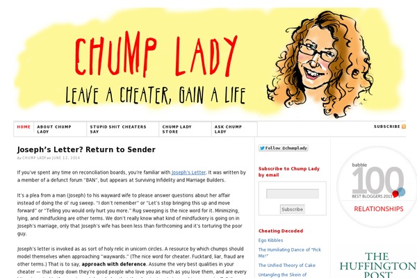 chumplady.com site used Chumplady