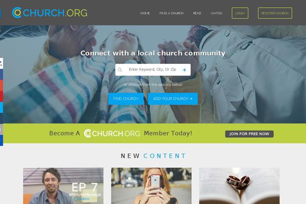 Church theme site design template sample