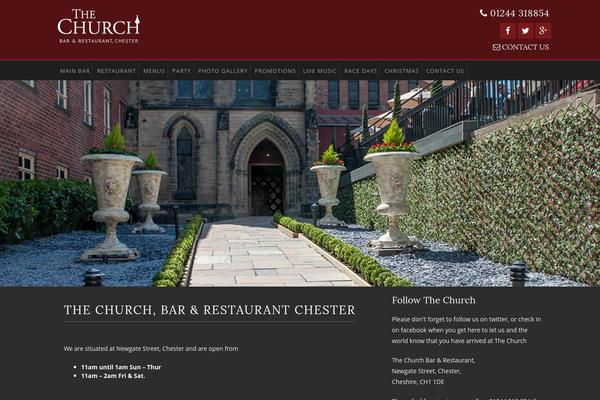 churchchester.com site used Churchchester