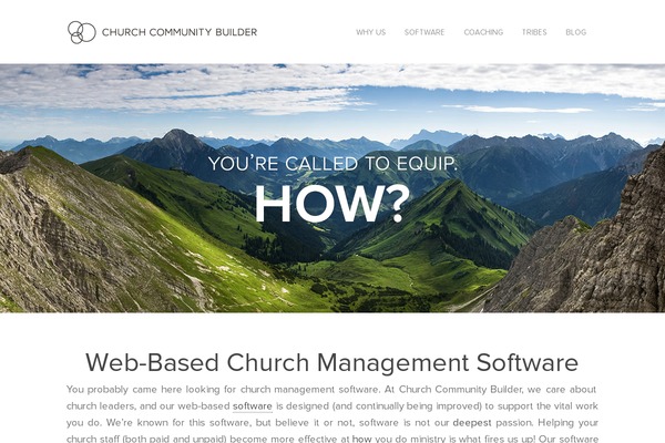 churchcommunitybuilder.com site used Pp