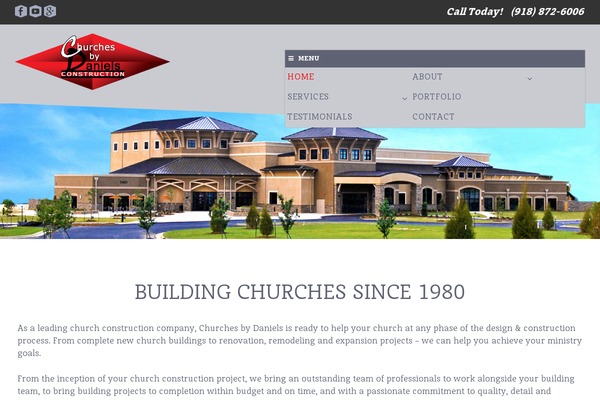 watrous-daniels-church theme websites examples