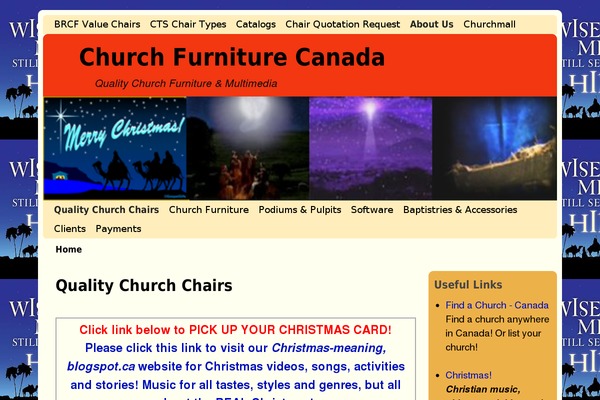 churchfurniturecanada.ca site used Big Blue