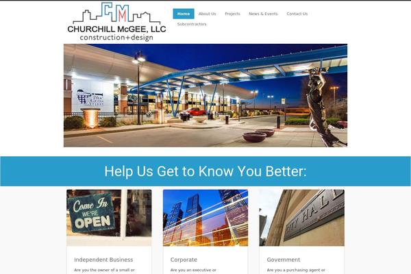 churchillmcgee.com site used Inovado