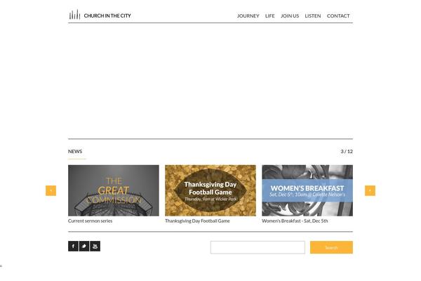 Minimum theme site design template sample