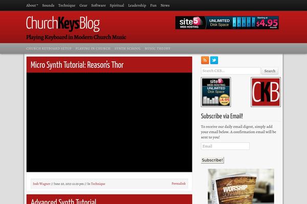 Site using Ckb-social-plugins plugin