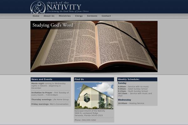 churchofthenativity.com site used Nativity