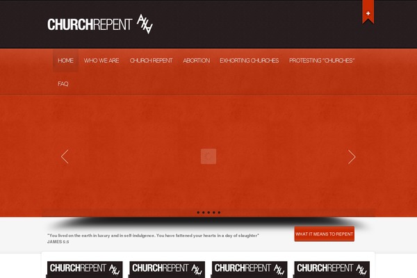 churchrepent.com site used Churchope