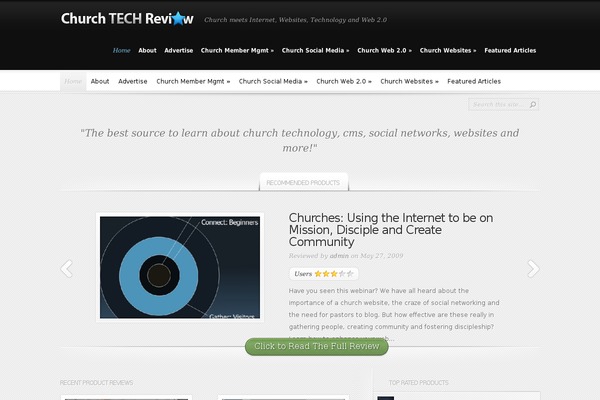 churchtechreview.com site used InReview