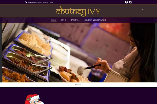 chutneyivy.com site used Delicieux_v1-02