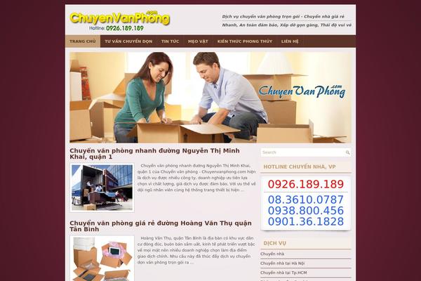 Chuyenvanphong.com theme websites examples