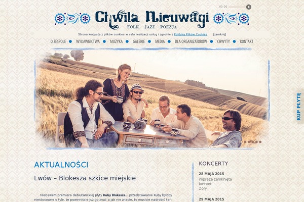 chwilanieuwagi.pl site used Chwilanieuwagi