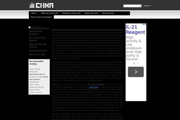 chxa.com site used Corpblack