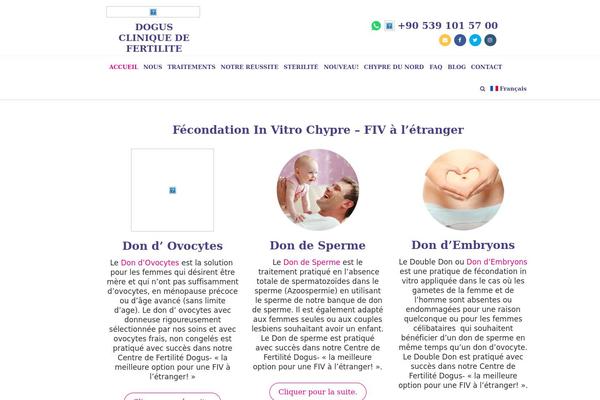 chyprefiv.fr site used Cyprusivf
