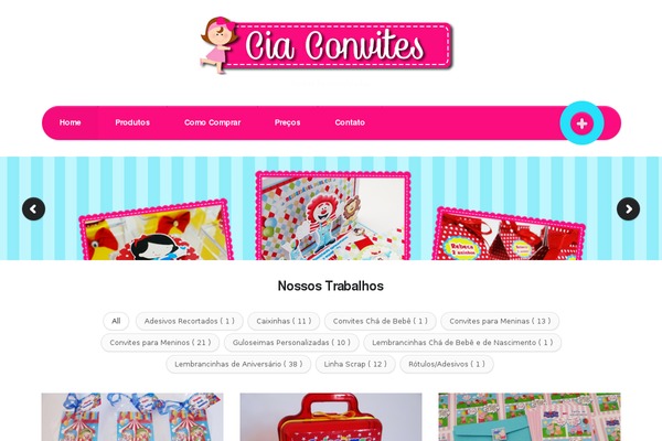 ciaconvites.com.br site used Newspra