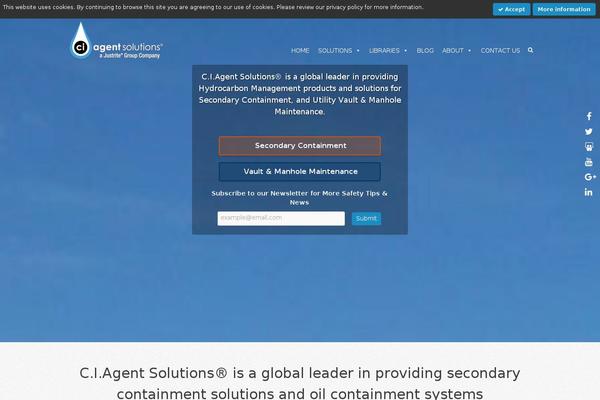 ciagent.com site used Ciagent-theme-one